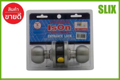 ลูกบิด ทั่วไป ISON 6013-6P หัวกลม SS  ISON  6013 SS 6P ลูกบิดประตู ที่ล็อกลูกบิด เก็บเงินปลายทางได้ ส่งด่วน Kerry