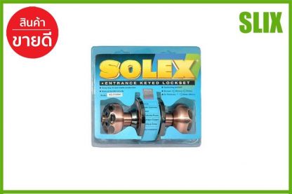 ลูกบิด ทั่วไป SOLEX 9850 หัวจัน AC  SOLEX  9850 AC ลูกบิดประตู ที่ล็อกลูกบิด เก็บเงินปลายทางได้ ส่งด่วน Kerry