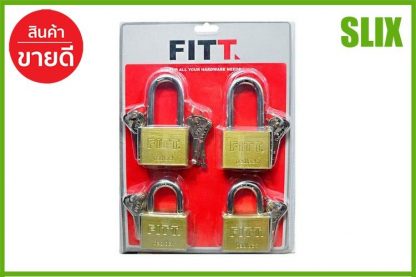 กุญแจ MK FITT 50 MM POLISHED BRASS 4ตัว/ชุด FITT 50 MM PB P4 กุญแจล็อค กุญแจคล้อง กุญแจคล้องระบบสปริง กุญแจล็อค กุญแจล็อคลูกปืน เก็บเงินปลายทางได้ ส่งด่วน Kerry