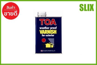 วานิช ภายนอก TOA #TV2 G 1GL TOA F100890905T9500 สีทาไม้ สีงานไม้ สีย้อมไม้ เก็บเงินปลายทางได้ ส่งด่วน Kerry