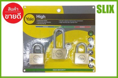 กุญแจ KA YALE BD50-50L-SP3C 50MM 3ตัว/ชุด YALE BD50-50L-SP3C กุญแจล็อค กุญแจคล้อง กุญแจคล้องระบบสปริง กุญแจล็อค กุญแจล็อคลูกปืน เก็บเงินปลายทางได้ ส่งด่วน Kerry