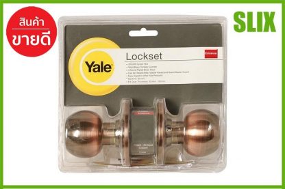 ลูกบิด ทั่วไป YALE VCA5227US11 หัวกลม AC  YALE  KN-VCA5227US11 ลูกบิดประตู ที่ล็อกลูกบิด เก็บเงินปลายทางได้ ส่งด่วน Kerry