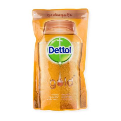 Dettol Gold เดทตอล โกลด์ สบู่เหลวเดทตอล แอนตี้แบคตีเรีย ชนิดถุงเติม ขนาด 400 กรัม ครีมอาบน้ำเดทตอล สบู่เหลวอาบน้ำเดทตอล เจลอาบน้ำ Dettol Gold Classic Clean