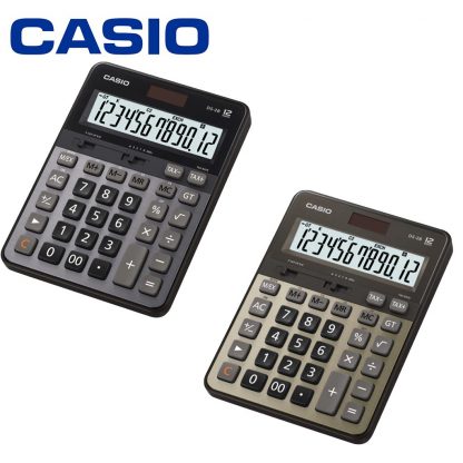 Casio DS-2B เครื่องคิดเลขตั้งโต๊ะ ของแท้  ประกันศูนย์ 2 ปี  เครื่องคิดเลข DS-2B GD(สีทอง) และ BK (สีดำ) 12 หลัก ของใหม่