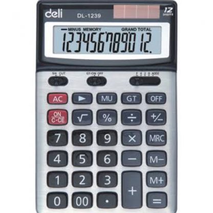 เครื่องคิดเลข 12 หลัก Deli 1239