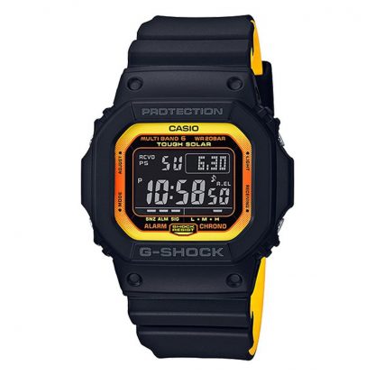 Casio G-Shock นาฬิกาข้อมือผู้ชาย สายเรซิ่น รุ่น GW-M5610BY-1 - สีดำ