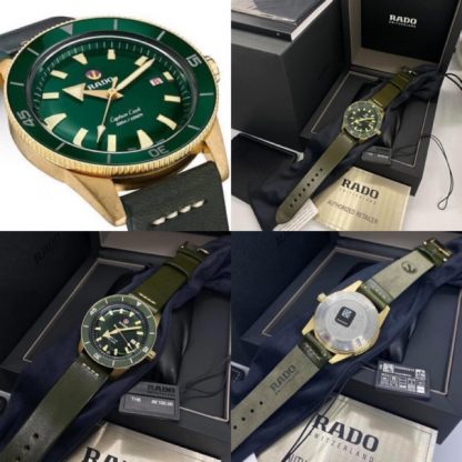 นาฬิกา RADO รุ่น CAPTAIN COOK AUTOMATIC BRONZE