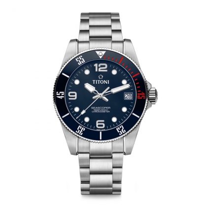 TITONI : SEASCOPER 600 รหัส 83600 S-BE-255