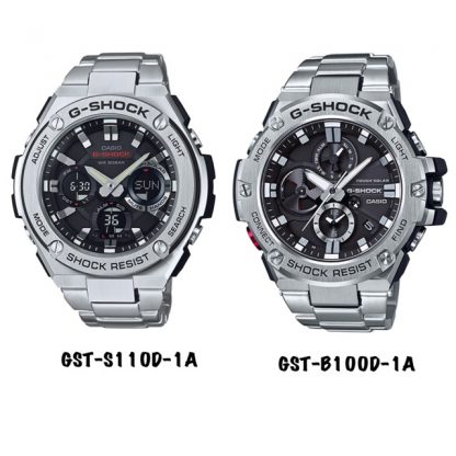 G-SHOCK GST-S110D-1A // GST-B100D-1A