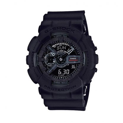 Casio G-Shock นาฬิกาข้อมือผู้ชาย สายเรซิ่น รุ่น GA-135A-1A BIG BANG BLACK LIMITED EDITION - สีดำ