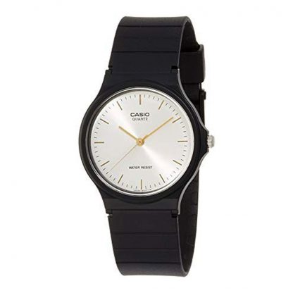 Casio Standard นาฬิกาข้อมือผู้ชาย สายเรซิ่น รุ่น MQ-24-7E2 (CMG) - สีดำ