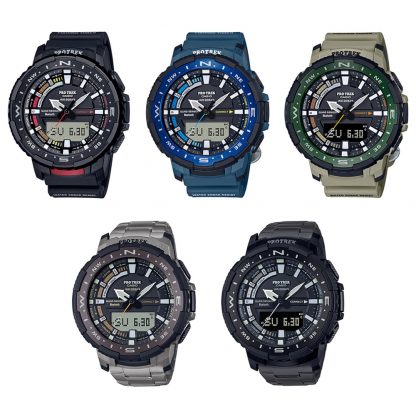 Casio Protrek นาฬิกาข้อมือผู้ชาย รุ่น PRT-B70,PRT-B70T,PRT-B70YT (PRT-B70-1,PRT-B70-2,PRT-B70-5,PRT-B70T-7,PRT-B70YT-1)