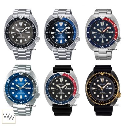 [ใส่โค้ดลดเพิ่ม] ของแท้ นาฬิกาข้อมือ Seiko Prospex Turtle เครื่องศูนย์ไทย