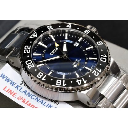 นาฬิกา Oris Aquis GMT Date รุ่น 01 798 7754 4135-07 8 24 05PEB (ใหม่แท้ประกันศูนย์ไทย)