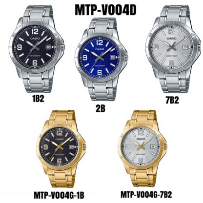 CASIO Analog รุ่น MTP-V004D // MTP-V004G