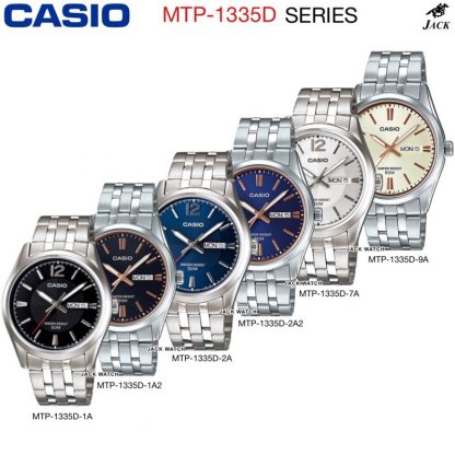 Casio ของแท้ รุ่น MTP-1335D-7A, MTP-V005D-2B2