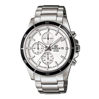 Casio Edifice นาฬิกาข้อมือผู้ชาย สายสแตนเลส  รุ่น EFR-526D,EFR-526D-7A,EFR-526D-7AV - สีเงิน
