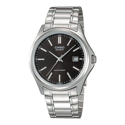 Casio Standard นาฬิกาข้อมือผู้ชาย สายสแตนเลส รุ่น MTP-1183,MTP-1183A,MTP-1183A-1A - สีเงิน