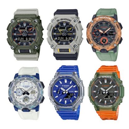 Casio G-Shock นาฬิกาข้อมือผู้ชาย รุ่น GA-900HC-3A,GA-900HC-5A,GA-2000HC-3A,GA-2000HC-7A,GA-2100HC-2A,GA-2100HC-4A