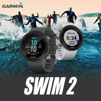 นาฬิกาว่ายน้ำ GARMIN SWIM 2 SLATE/WHITESTONE ประกันศูนย์ไทย